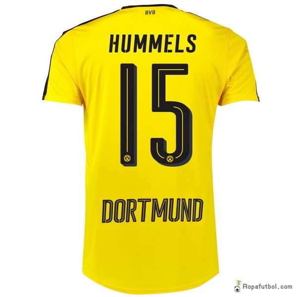 Camiseta Borussia Dortmund Replica Primera Ropa s 2016/17 Amarillo